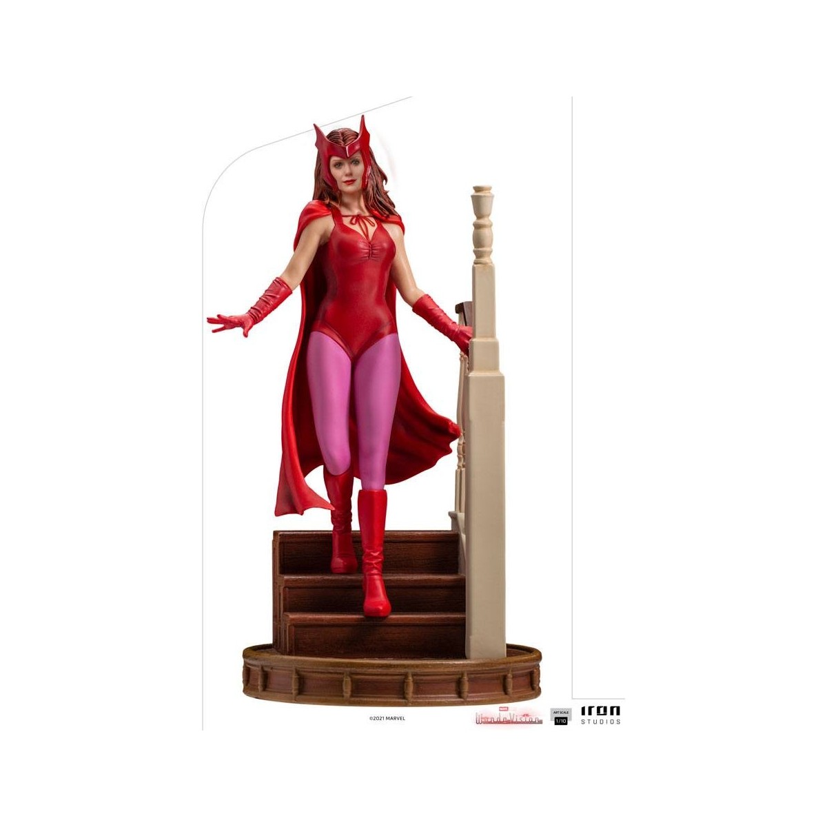 Iron Studios Marvel - Wanda Vision - Wanda Versión Halloween - BDS Art Scale 1/10