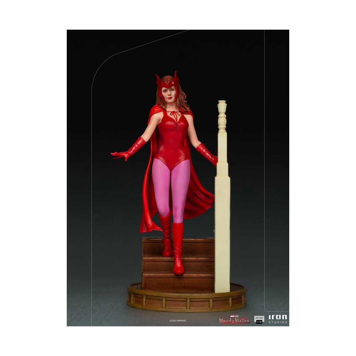 Iron Studios Marvel - Wanda Vision - Wanda Versión Halloween - BDS Art Scale 1/10