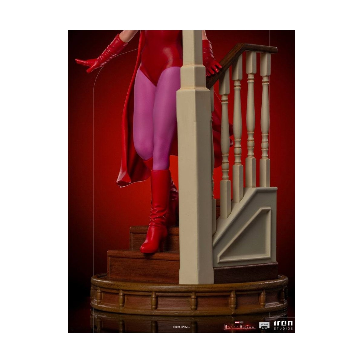 Iron Studios Marvel - Wanda Vision - Wanda Versión Halloween - BDS Art Scale 1/10