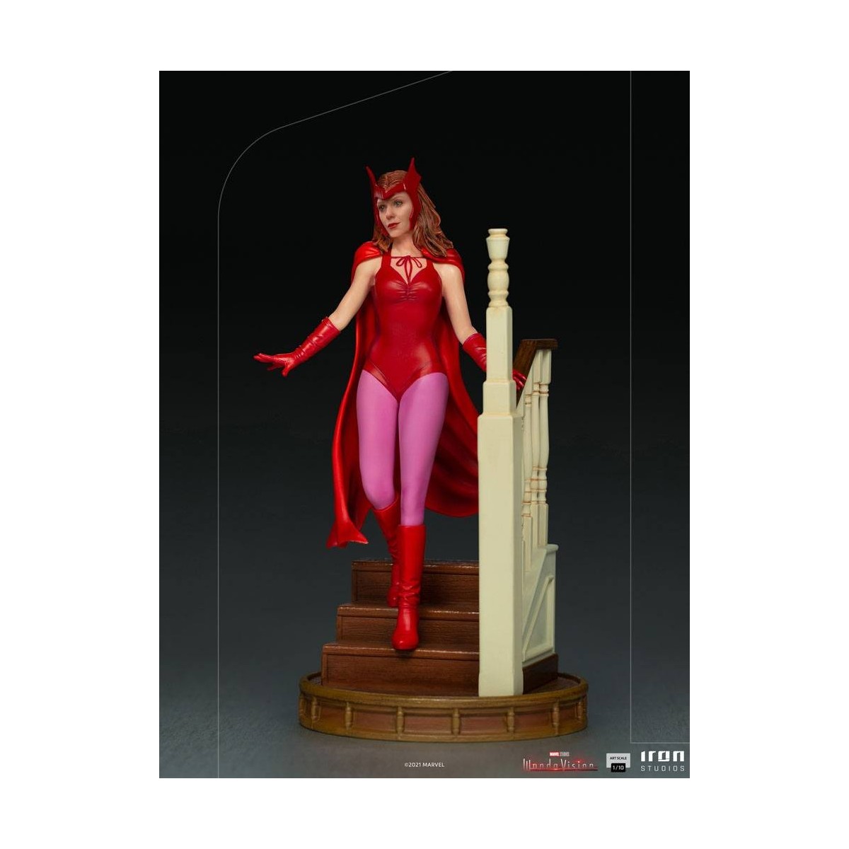 Iron Studios Marvel - Wanda Vision - Wanda Versión Halloween - BDS Art Scale 1/10