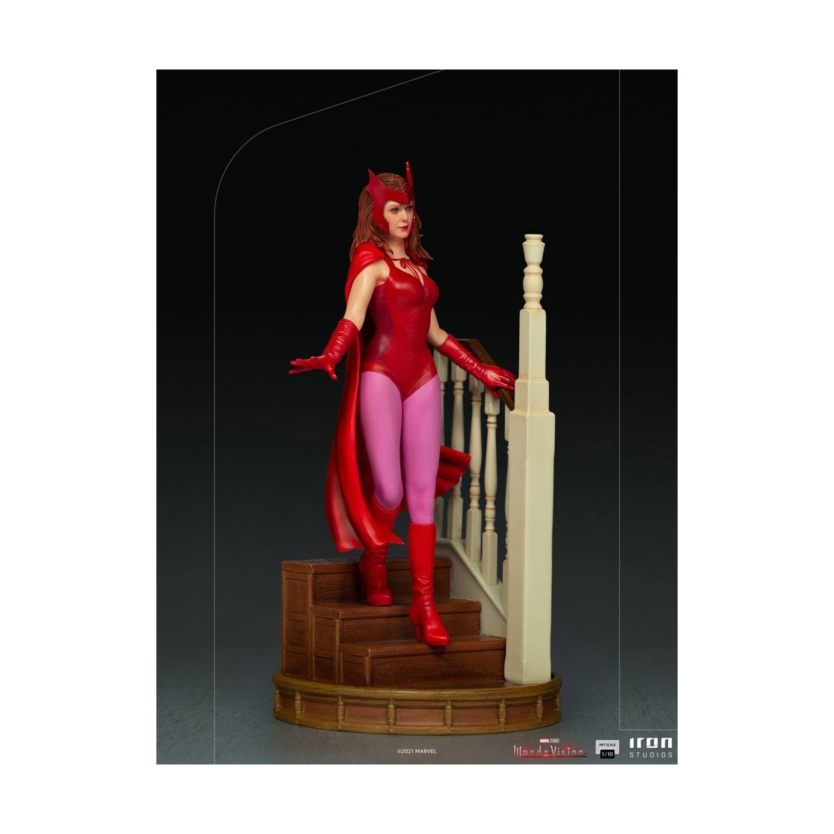 Iron Studios Marvel - Wanda Vision - Wanda Versión Halloween - BDS Art Scale 1/10
