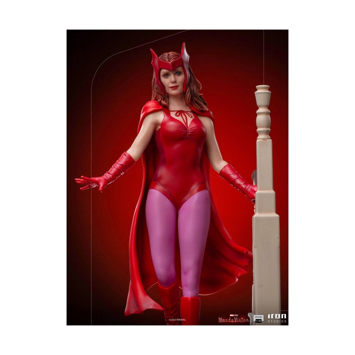 Iron Studios Marvel - Wanda Vision - Wanda Versión Halloween - BDS Art Scale 1/10