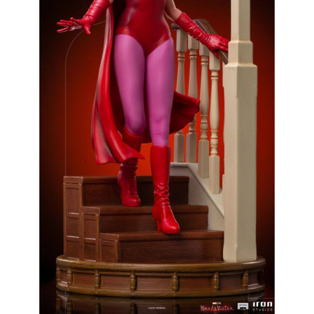 Iron Studios Marvel - Wanda Vision - Wanda Versión Halloween - BDS Art Scale 1/10