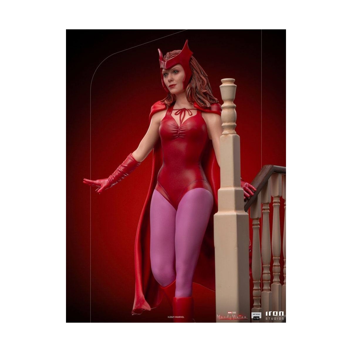 Iron Studios Marvel - Wanda Vision - Wanda Versión Halloween - BDS Art Scale 1/10
