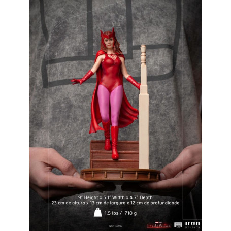 Iron Studios Marvel - Wanda Vision - Wanda Versión Halloween - BDS Art Scale 1/10