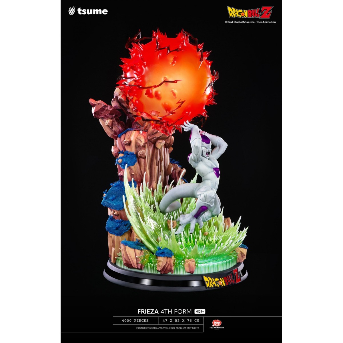 Tsume Dragon Ball Z HQS+ Estatua - FREEZER 4TH FORM