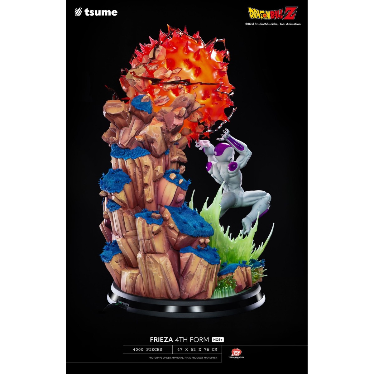 Tsume Dragon Ball Z HQS+ Estatua - FREEZER 4TH FORM