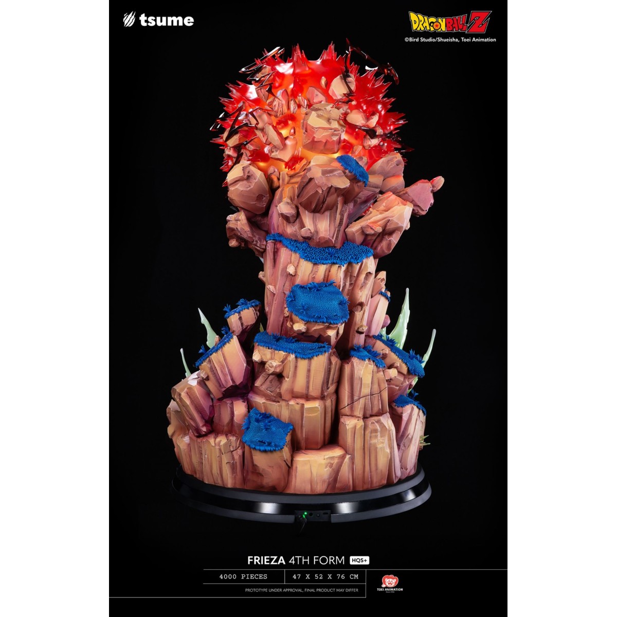 Tsume Dragon Ball Z HQS+ Estatua - FREEZER 4TH FORM