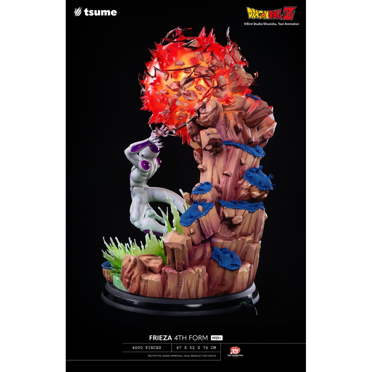 Tsume Dragon Ball Z HQS+ Estatua - FREEZER 4TH FORM