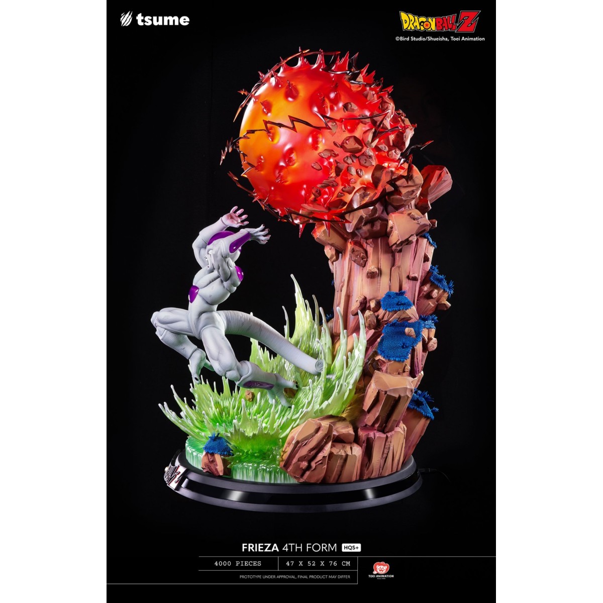 Tsume Dragon Ball Z HQS+ Estatua - FREEZER 4TH FORM