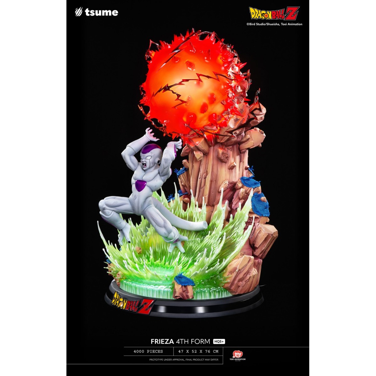 Tsume Dragon Ball Z HQS+ Estatua - FREEZER 4TH FORM