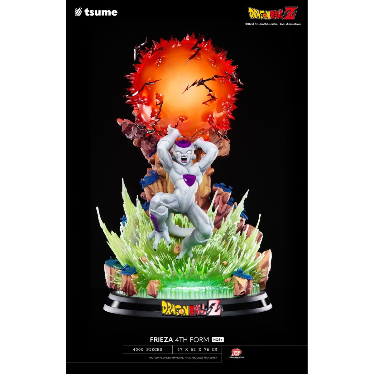 Tsume Dragon Ball Z HQS+ Estatua - FREEZER 4TH FORM