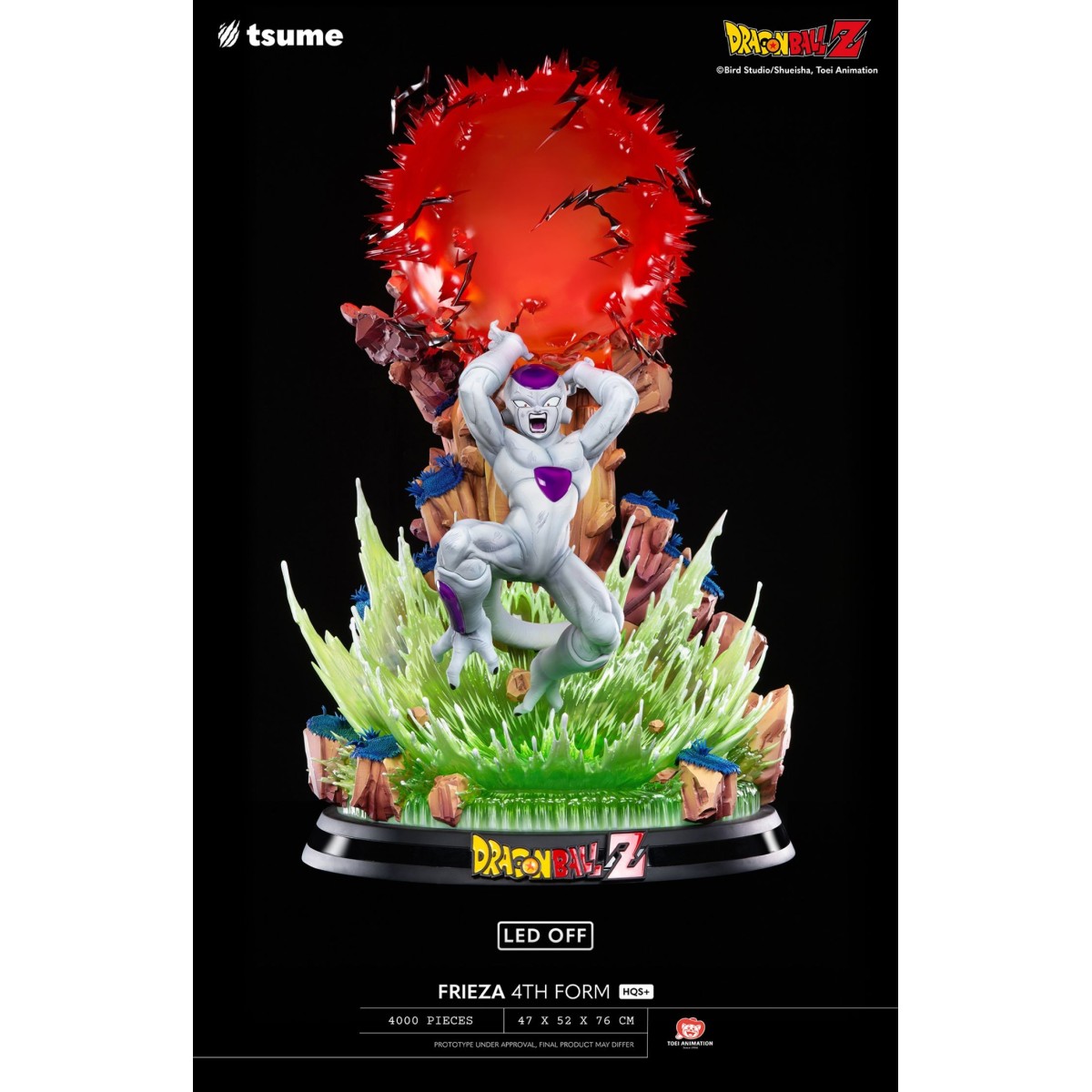 Tsume Dragon Ball Z HQS+ Estatua - FREEZER 4TH FORM