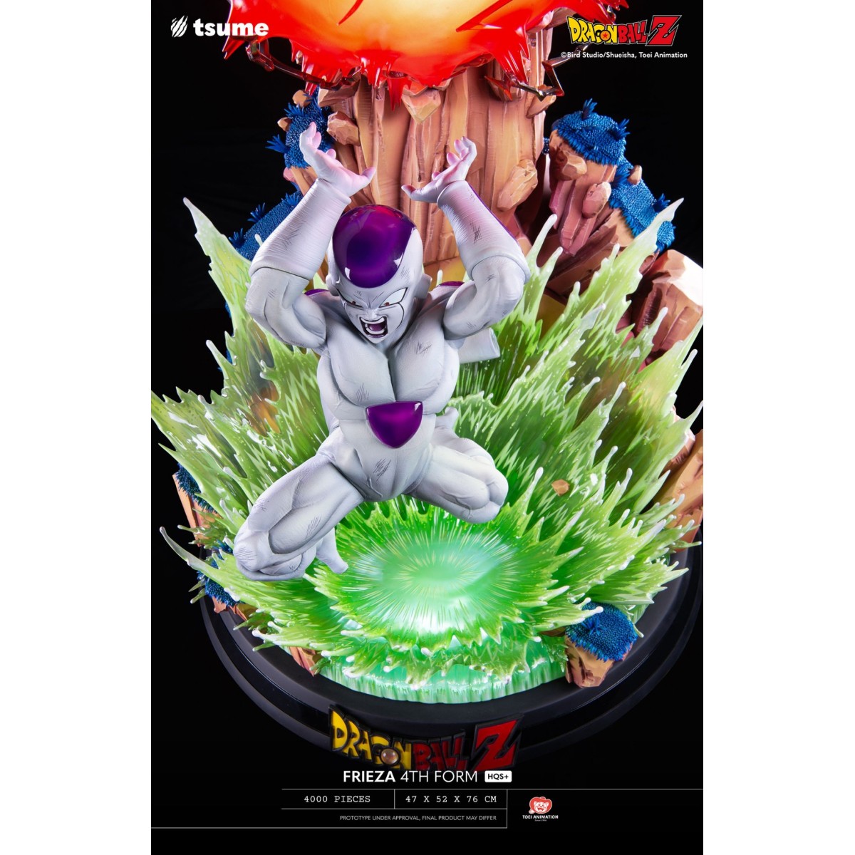 Tsume Dragon Ball Z HQS+ Estatua - FREEZER 4TH FORM