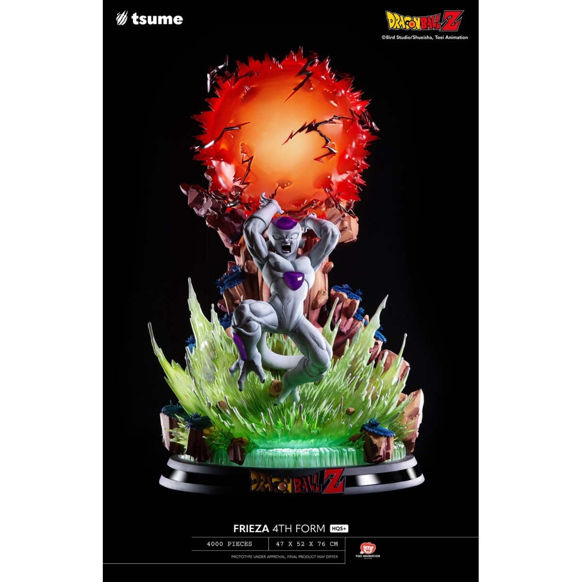 Tsume Dragon Ball Z HQS+ Estatua - FREEZER 4TH FORM