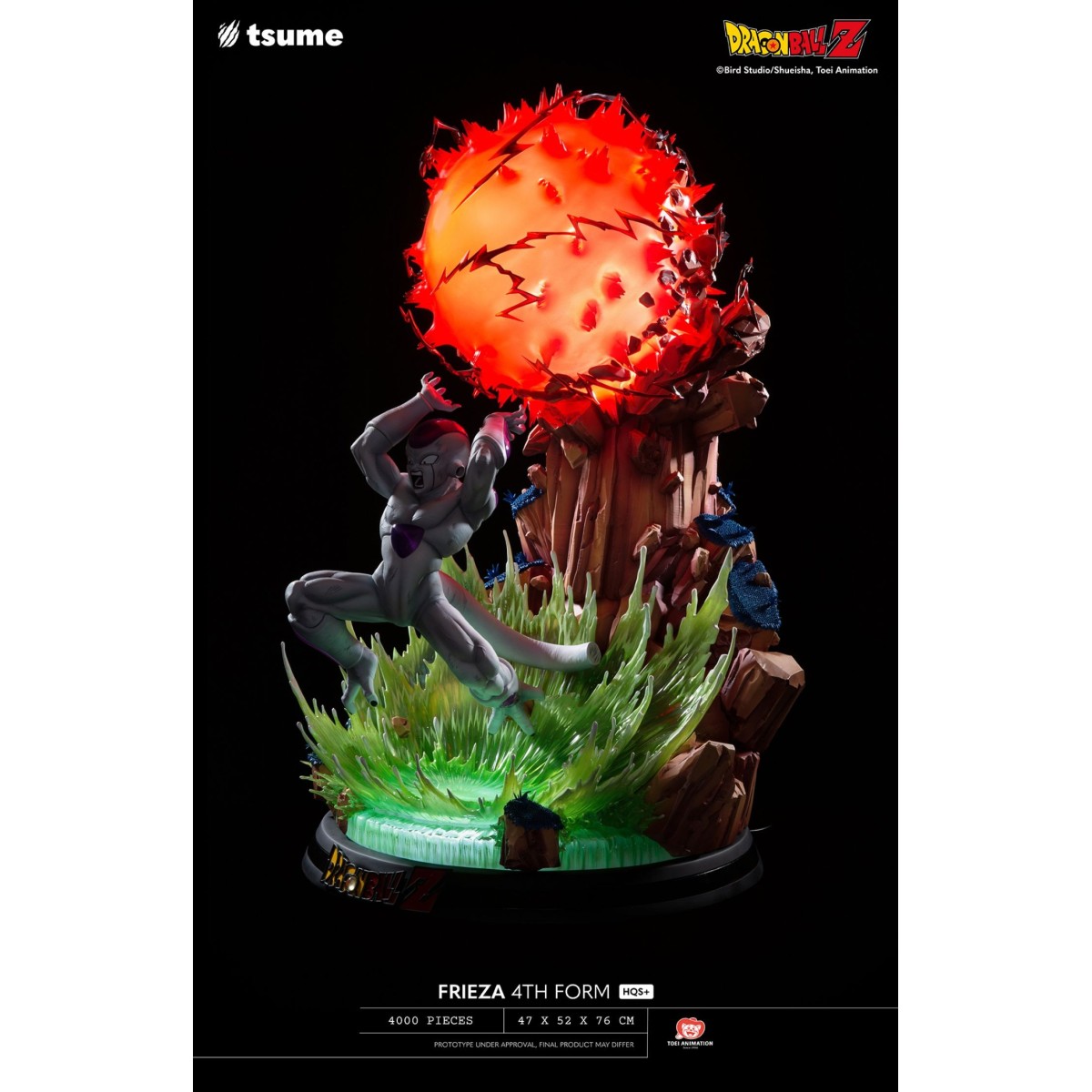 Tsume Dragon Ball Z HQS+ Estatua - FREEZER 4TH FORM