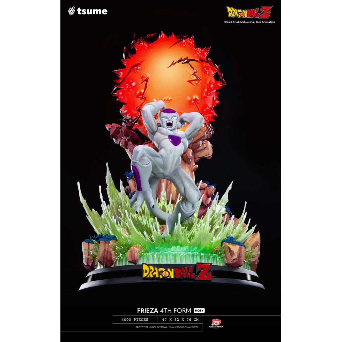 Tsume Dragon Ball Z HQS+ Estatua - FREEZER 4TH FORM