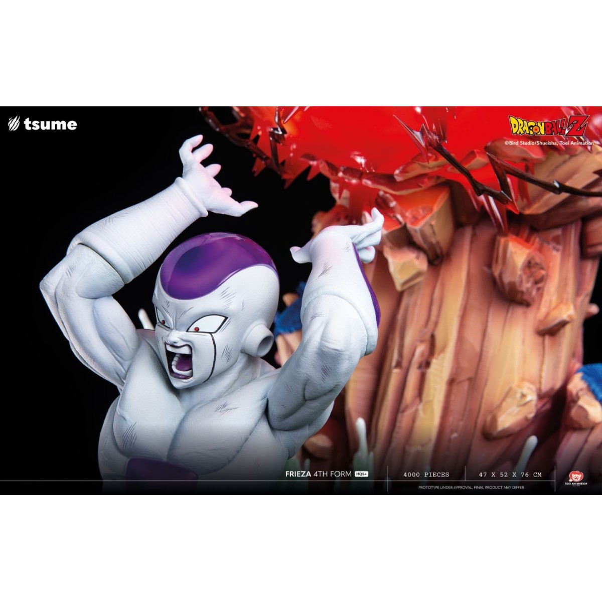 Tsume Dragon Ball Z HQS+ Estatua - FREEZER 4TH FORM