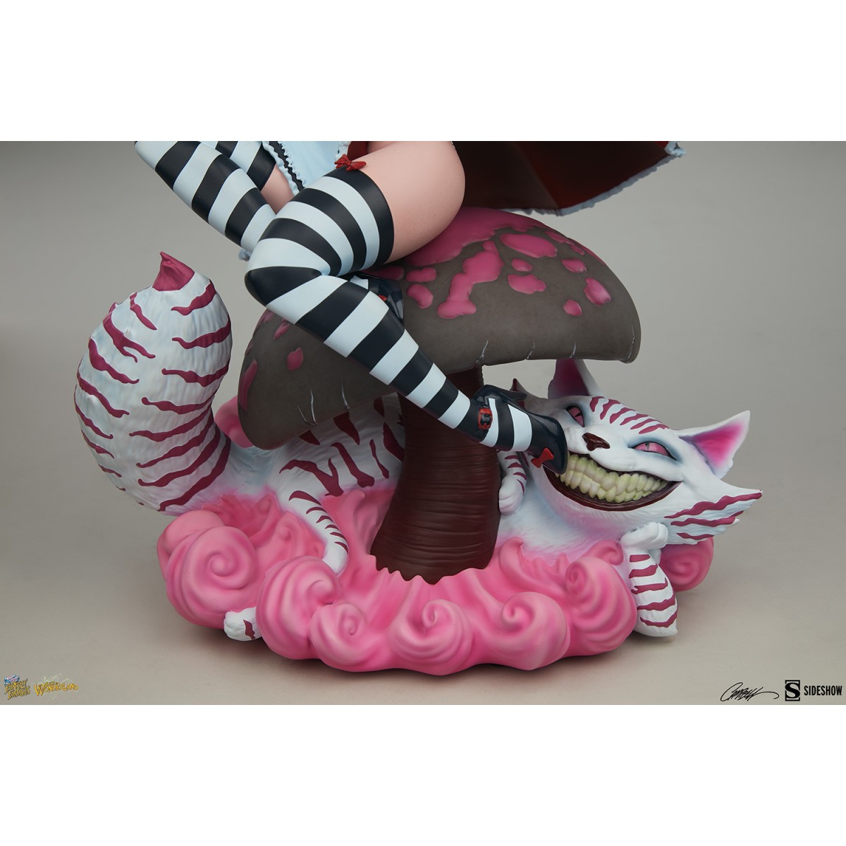 Sideshow Alicia en el País de las Maravillas Edición Juego de Corazones - Colección Fairytale Fantasies Campbell