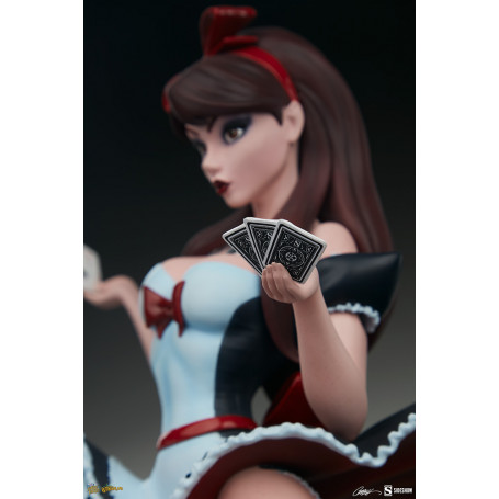 Sideshow Alicia en el País de las Maravillas Edición Juego de Corazones - Colección Fairytale Fantasies Campbell