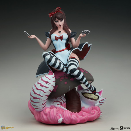 Sideshow Alicia en el País de las Maravillas Edición Juego de Corazones - Colección Fairytale Fantasies Campbell