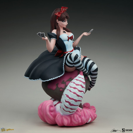 Sideshow Alicia en el País de las Maravillas Edición Juego de Corazones - Colección Fairytale Fantasies Campbell