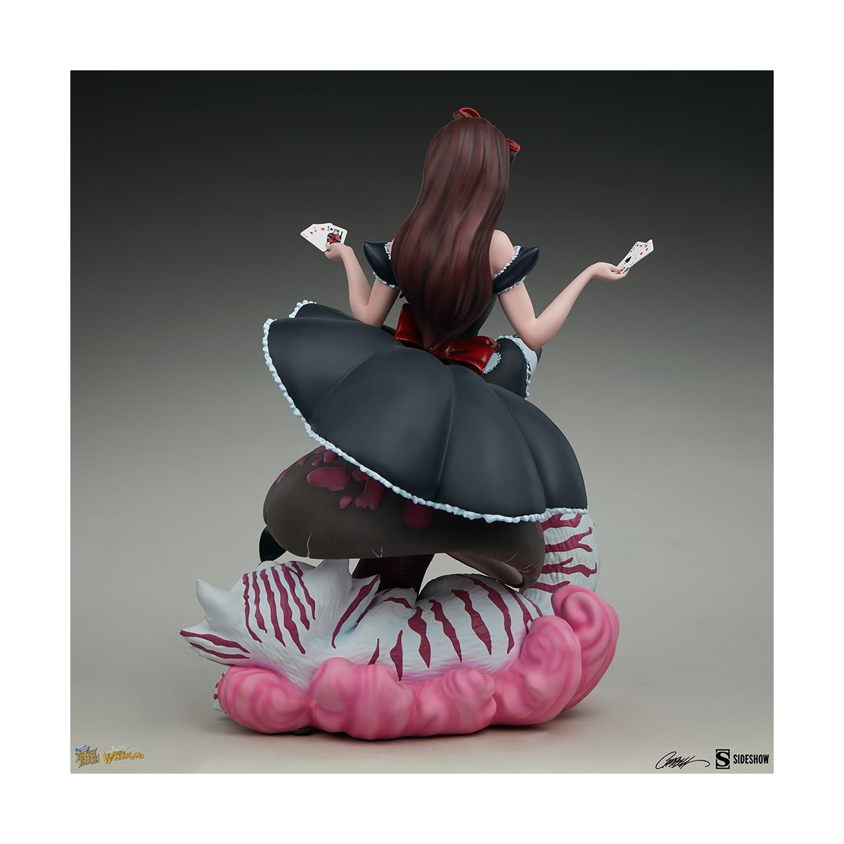 Sideshow Alicia en el País de las Maravillas Edición Juego de Corazones - Colección Fairytale Fantasies Campbell