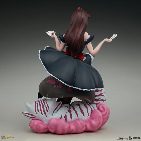 Sideshow Alicia en el País de las Maravillas Edición Juego de Corazones - Colección Fairytale Fantasies Campbell
