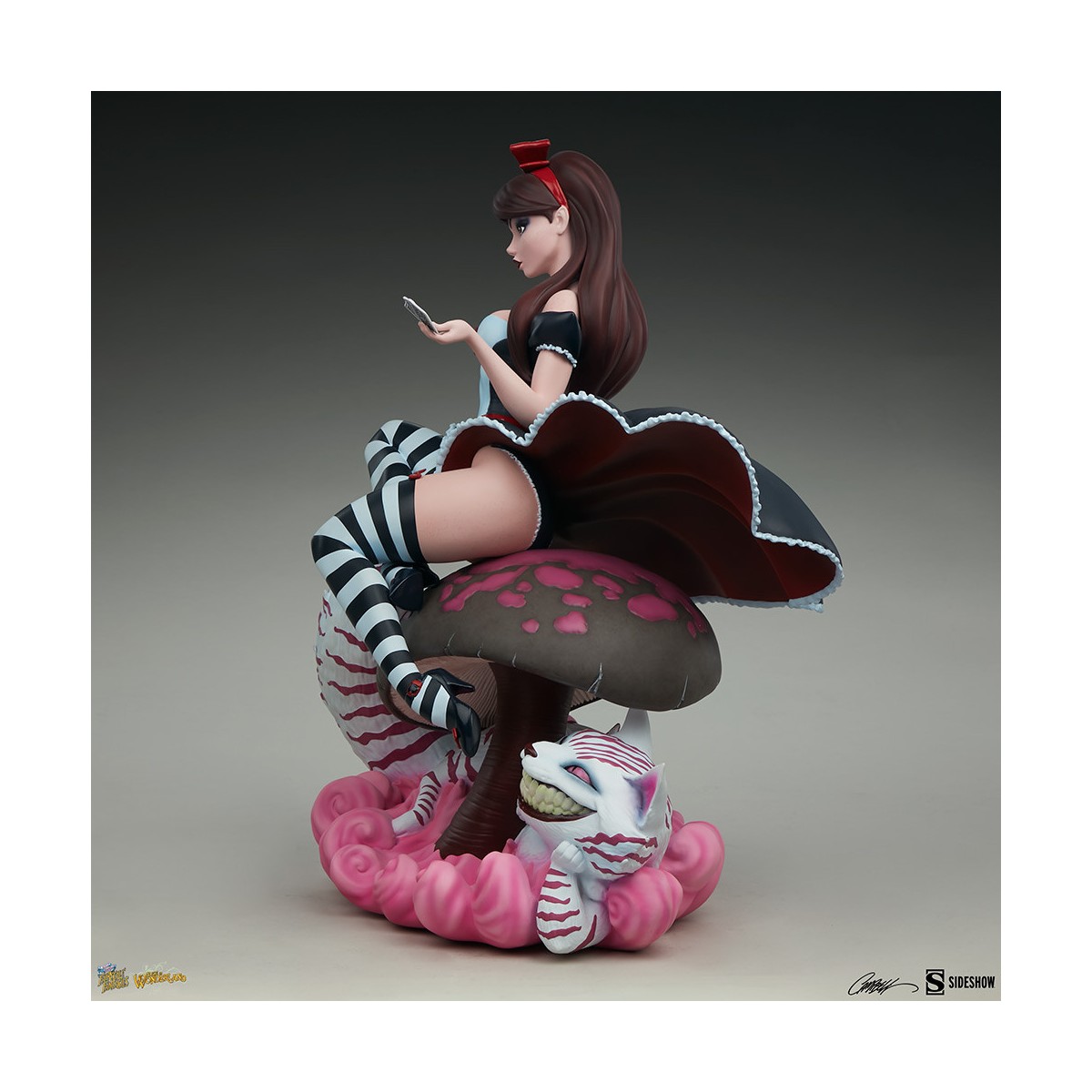 Sideshow Alicia en el País de las Maravillas Edición Juego de Corazones - Colección Fairytale Fantasies Campbell
