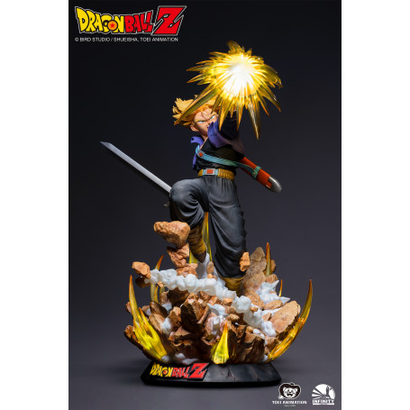Infinity Studio - Dragon Ball Z: Estatua Diorama de Trunks del Futuro 1/4
