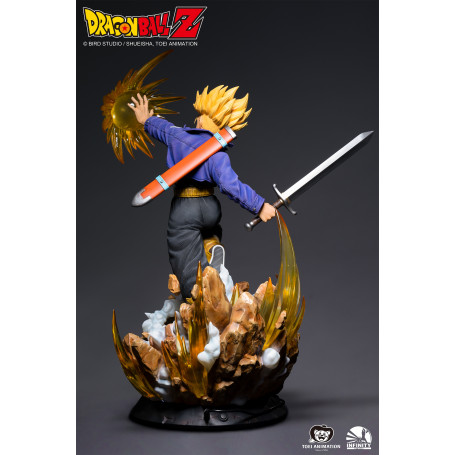 Infinity Studio - Dragon Ball Z: Estatua Diorama de Trunks del Futuro 1/4