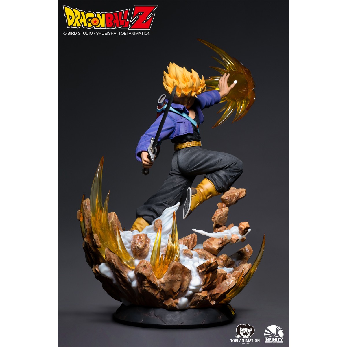 Infinity Studio - Dragon Ball Z: Estatua Diorama de Trunks del Futuro 1/4