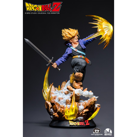 Infinity Studio - Dragon Ball Z: Estatua Diorama de Trunks del Futuro 1/4