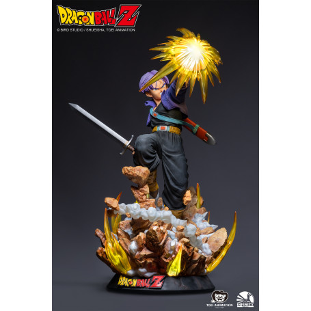 Infinity Studio - Dragon Ball Z: Estatua Diorama de Trunks del Futuro 1/4