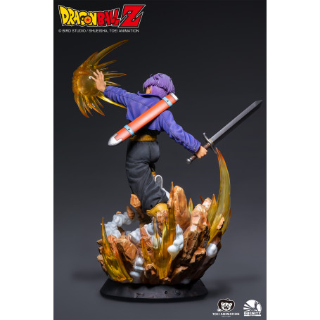 Infinity Studio - Dragon Ball Z: Estatua Diorama de Trunks del Futuro 1/4
