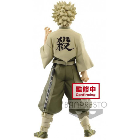 Banpresto - Sanemi Shinazugawa versión SEPIA - Demon Slayer - Kimetsu no Yaiba