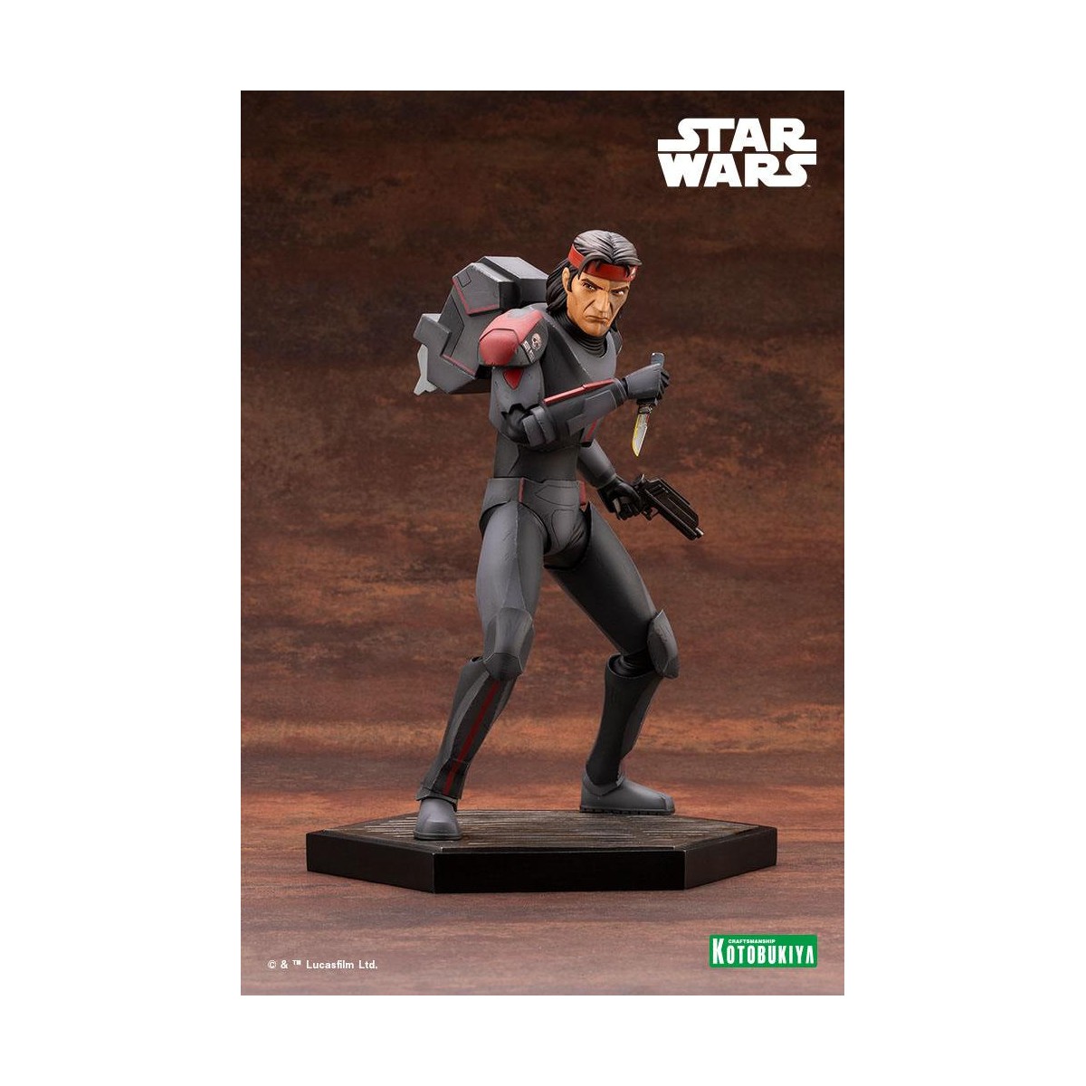 Star Wars - ARTFX kotobukiya - Cazador - El lote malo estatua de PVC ARTFX 1/7