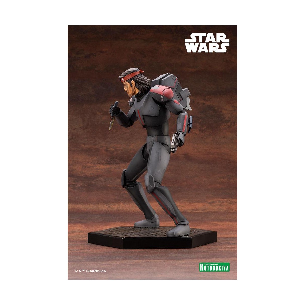 Star Wars - ARTFX kotobukiya - Cazador - El lote malo estatua de PVC ARTFX 1/7