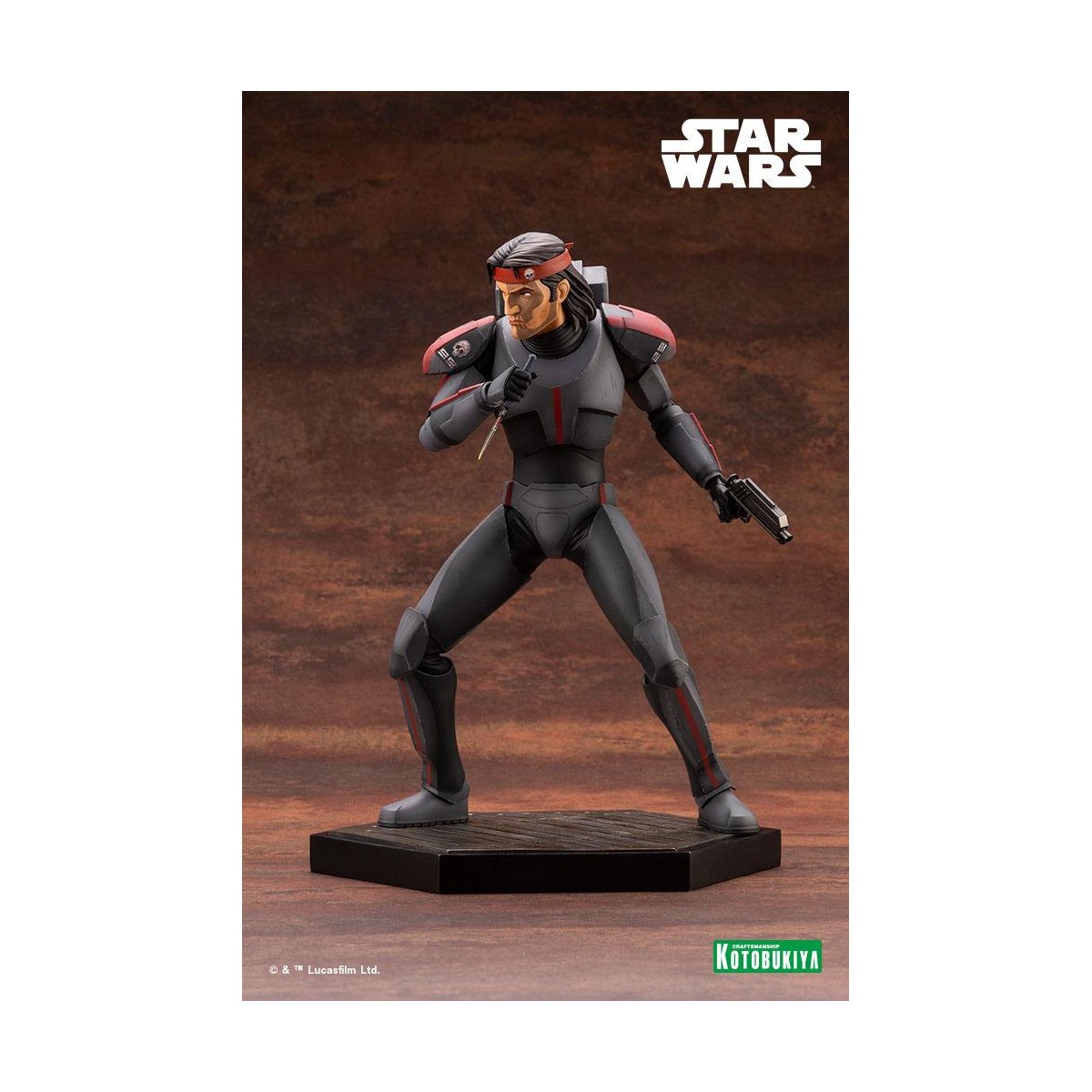 Star Wars - ARTFX kotobukiya - Cazador - El lote malo estatua de PVC ARTFX 1/7