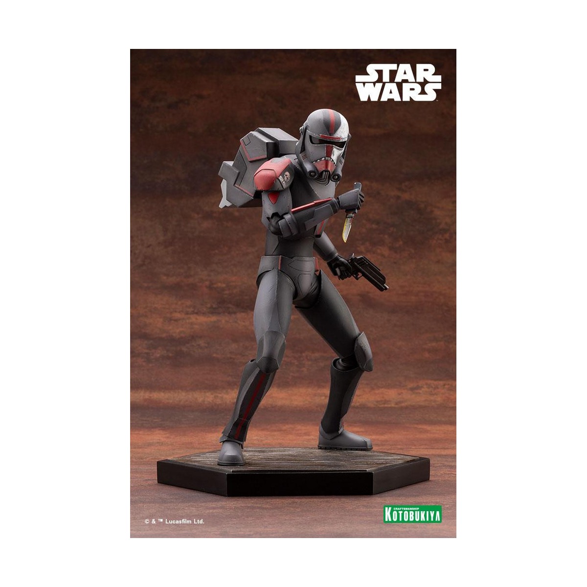 Star Wars - ARTFX kotobukiya - Cazador - El lote malo estatua de PVC ARTFX 1/7