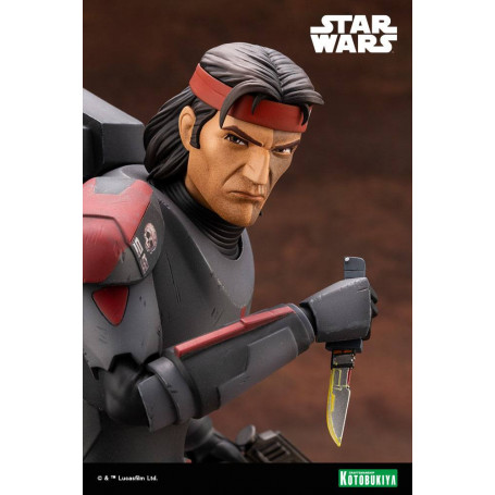 Star Wars - ARTFX kotobukiya - Cazador - El lote malo estatua de PVC ARTFX 1/7