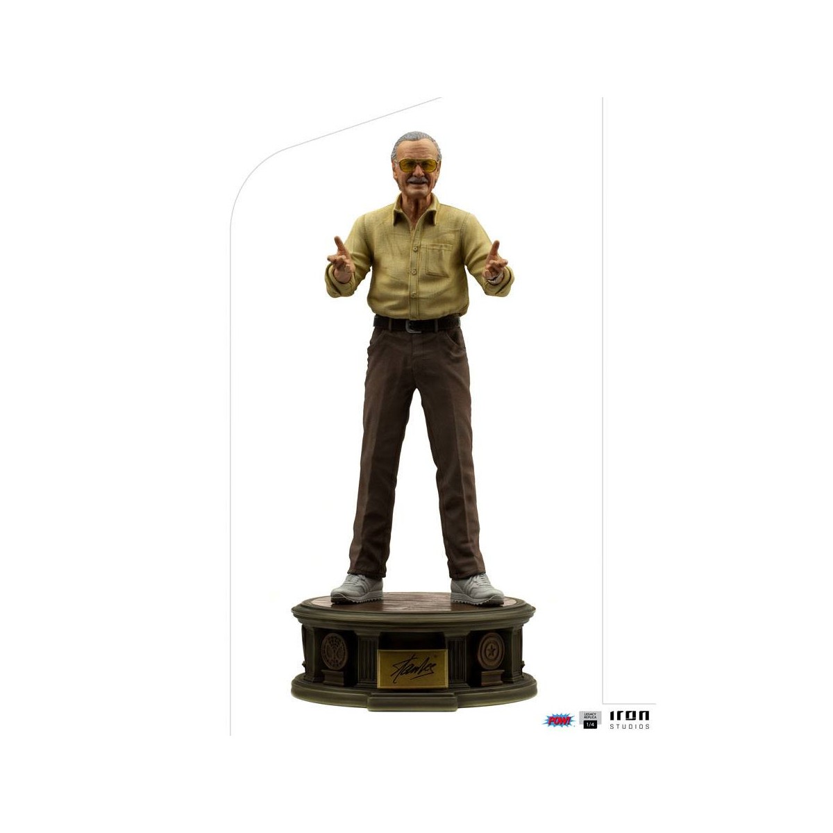 Iron Studios Marvel Comics - Réplica del legado de Stan Lee 1/4
