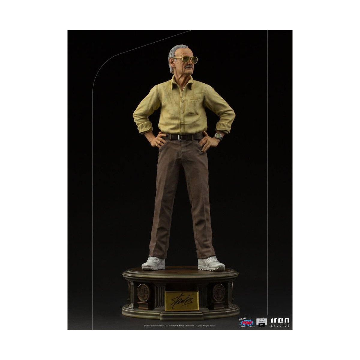 Iron Studios Marvel Comics - Réplica del legado de Stan Lee 1/4