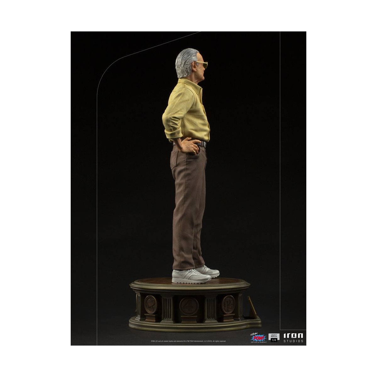 Iron Studios Marvel Comics - Réplica del legado de Stan Lee 1/4