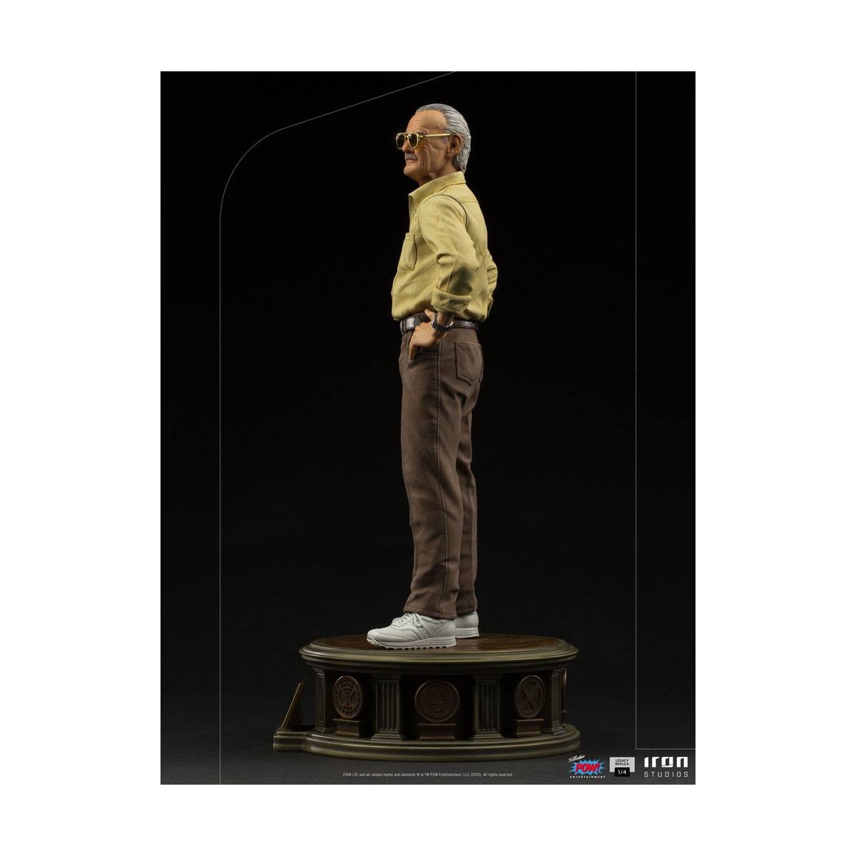 Iron Studios Marvel Comics - Réplica del legado de Stan Lee 1/4