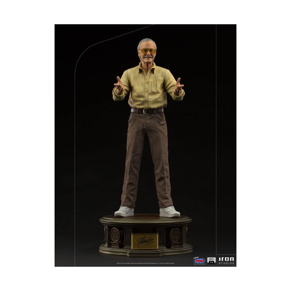 Iron Studios Marvel Comics - Réplica del legado de Stan Lee 1/4