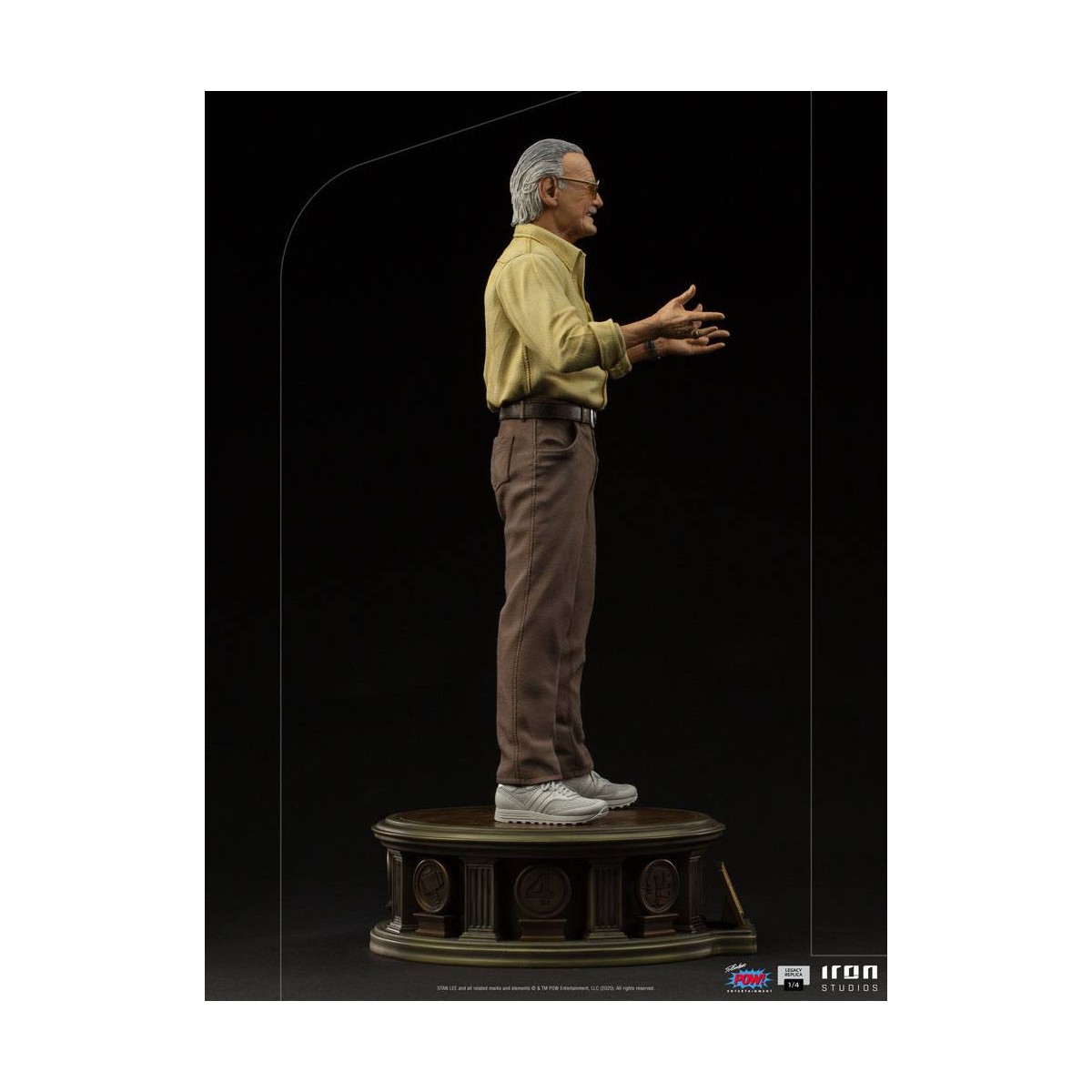 Iron Studios Marvel Comics - Réplica del legado de Stan Lee 1/4