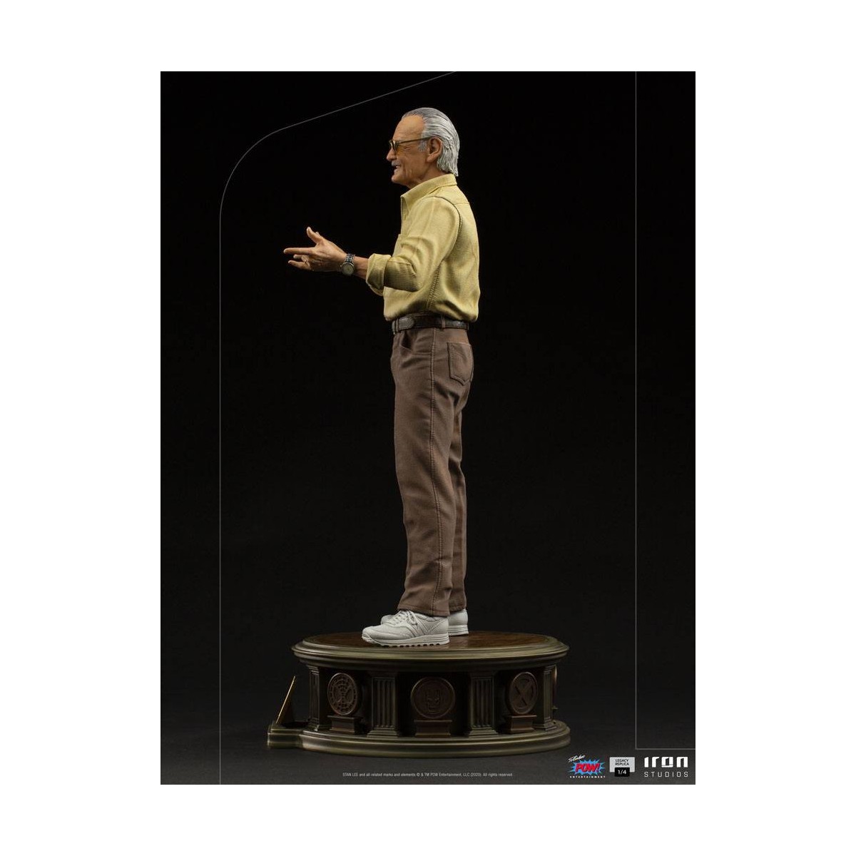 Iron Studios Marvel Comics - Réplica del legado de Stan Lee 1/4
