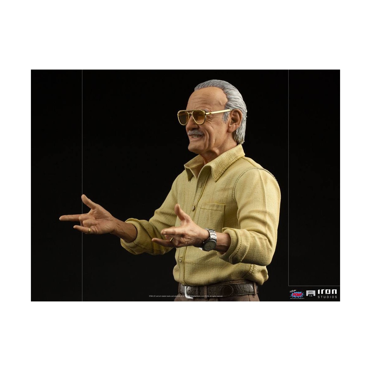 Iron Studios Marvel Comics - Réplica del legado de Stan Lee 1/4