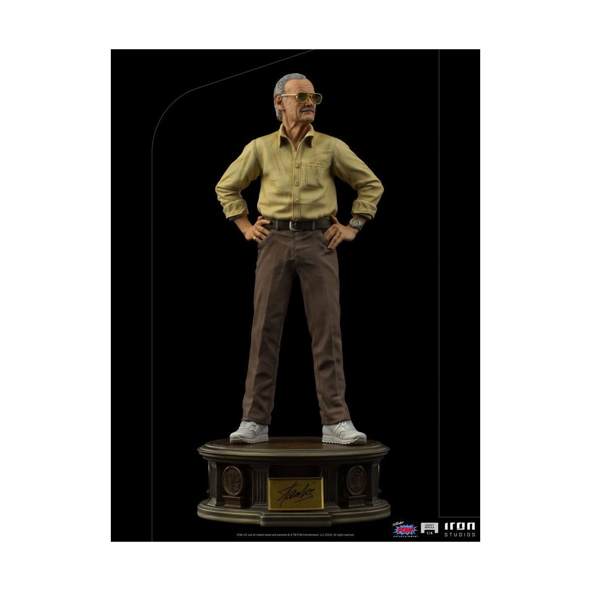 Iron Studios Marvel Comics - Réplica del legado de Stan Lee 1/4
